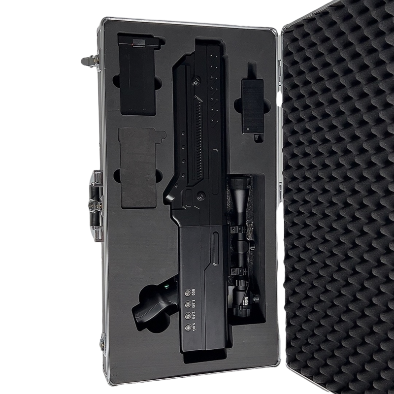  八所镇手持便携式枪型低空防御反制四通道B型