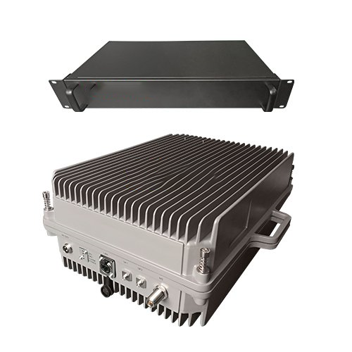  八所镇TETRA800数字警用集群数字光纤直放站远近端机