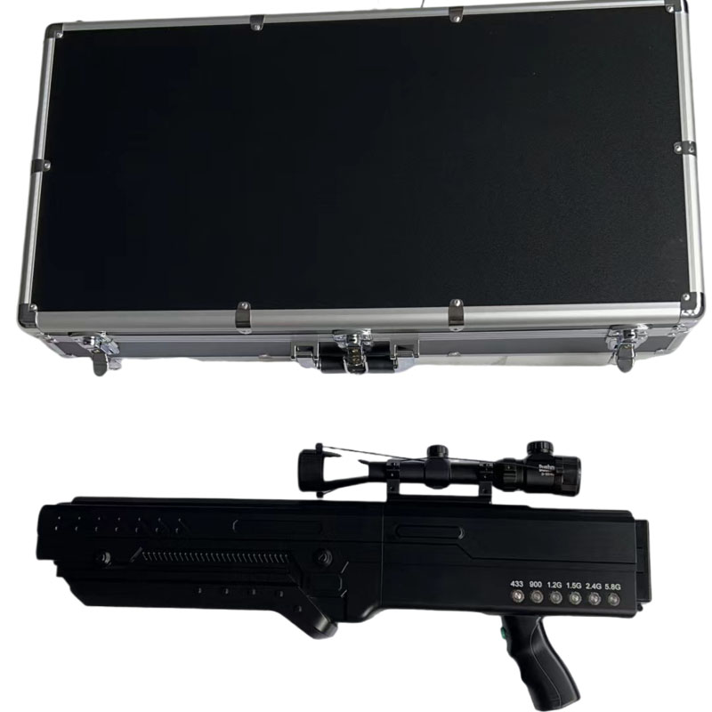  八所镇手持便携式枪型低空防御反制六通道A型