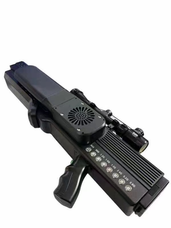  八所镇手持便携式枪型低空防御反制八通道